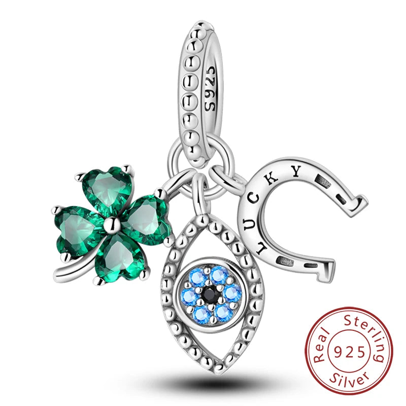 Charm for Bracelet flower and plant theme