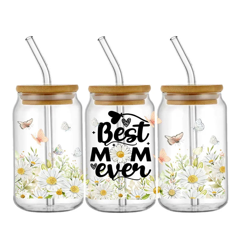 UV DTF Mother's Day Mom Transfer Sticker