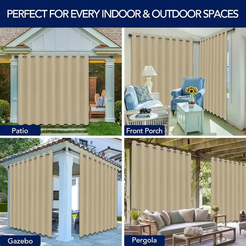 Waterproof Outdoor Curtains