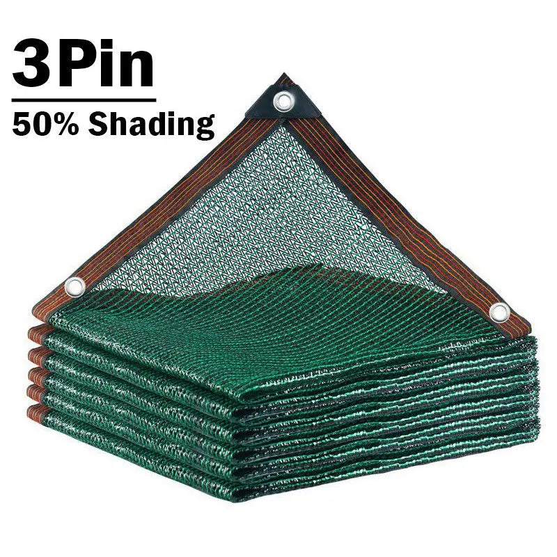 4 Colors 3Pin 50% Shading Garden Anti UV HDPE Sun Shade