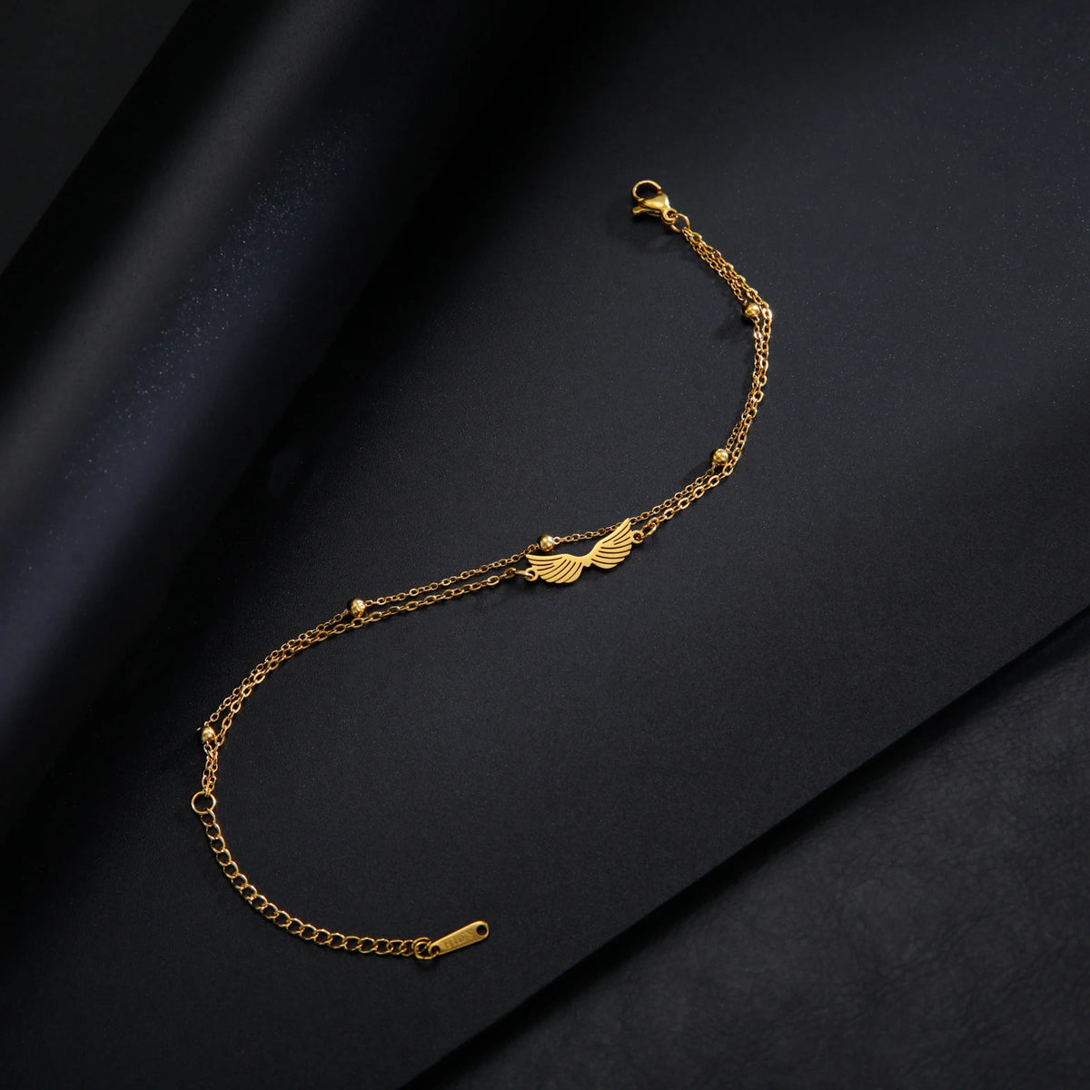 Angel Wing Pendant Bracelet