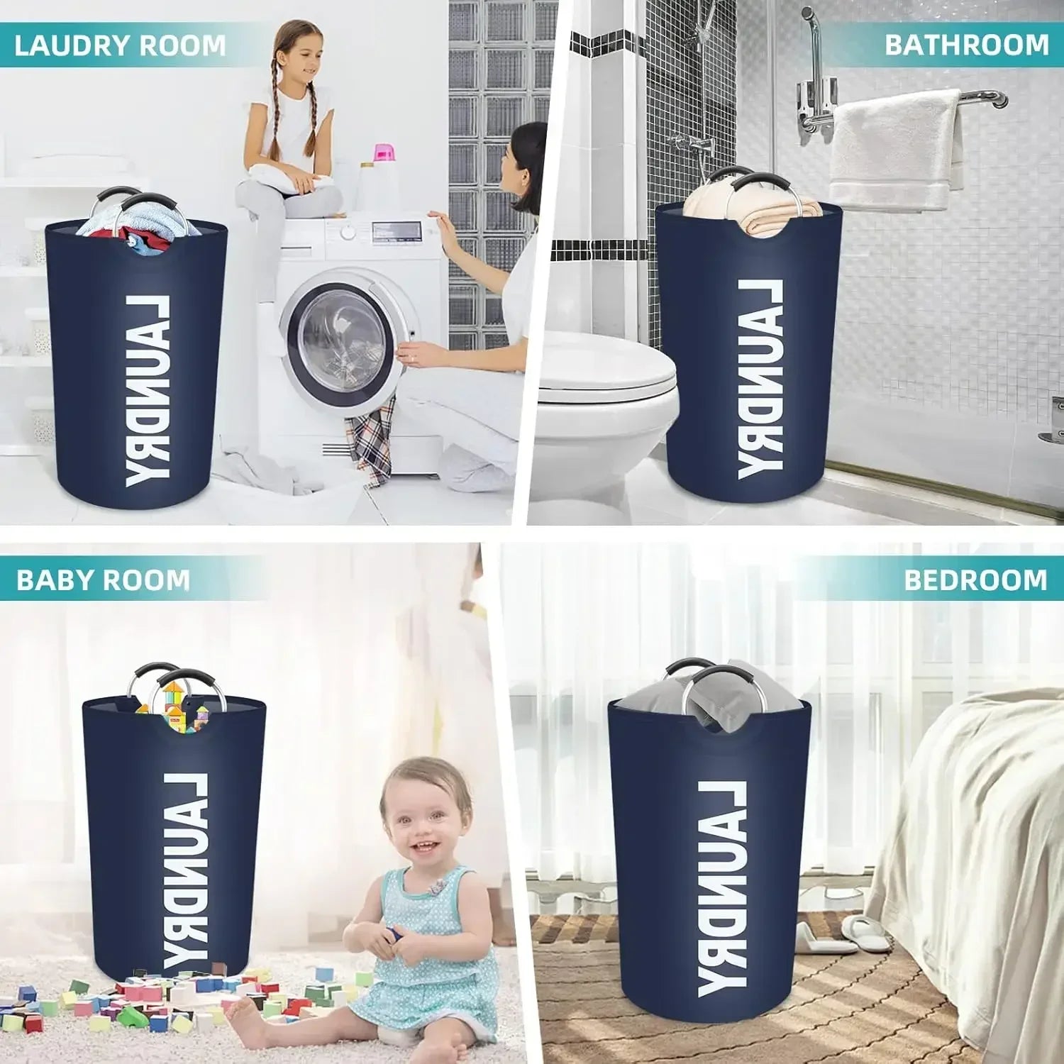 Large-capacity Foldable Laundry Bag