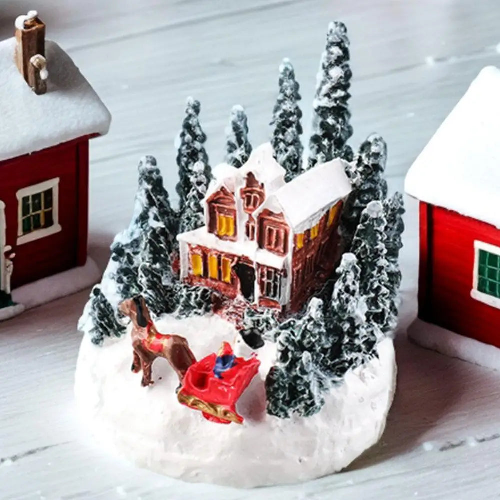 Christmas Decorations LED Night Lights House