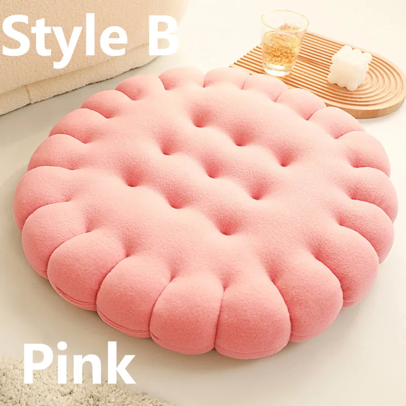 Fluffy Biscuit/ Cookie Cushion