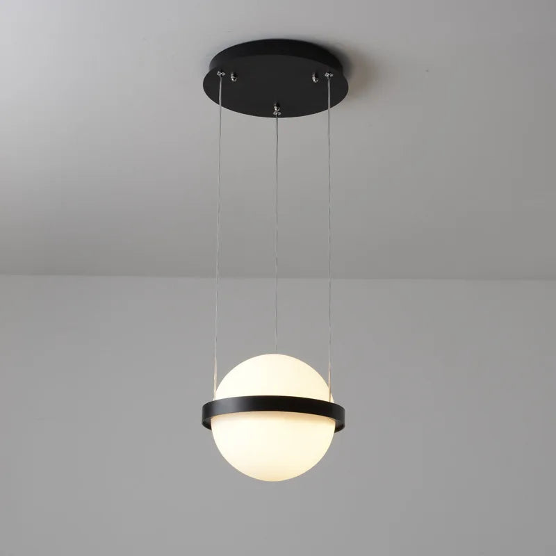 Modern Led Glass Ball Pendant Light
