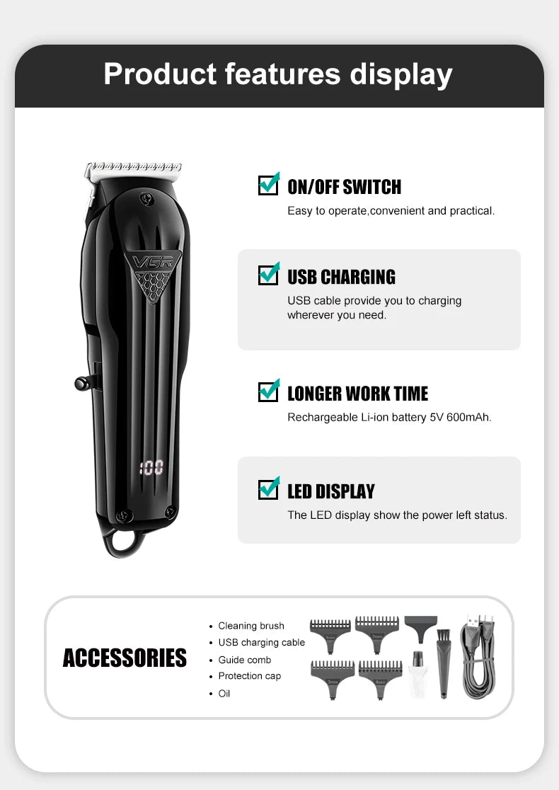 VGR Hair Trimmer