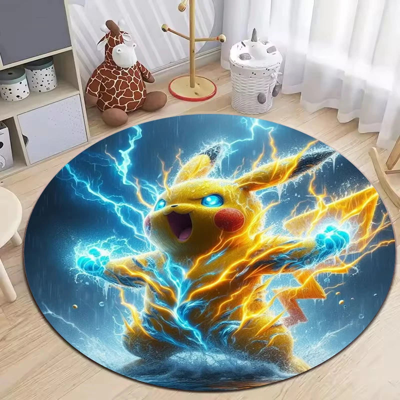 Pikachu Inspired Bedroom Nonslip Floor Mat