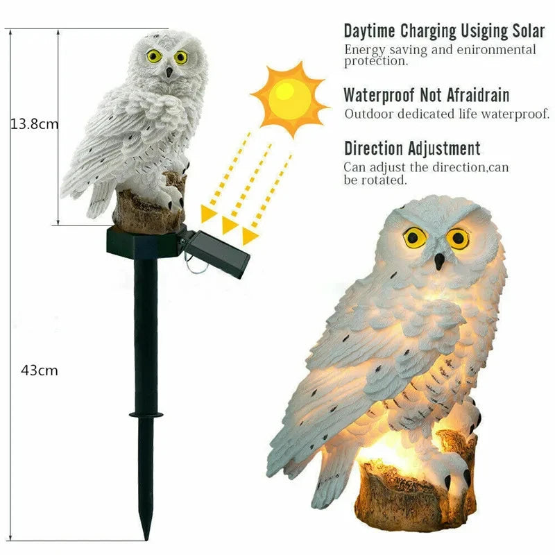 Owl  Solar Garden Lights