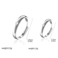 Anime Jujutsu Kaisen Yuta Okkotsu Stainless Steel Couple Rings