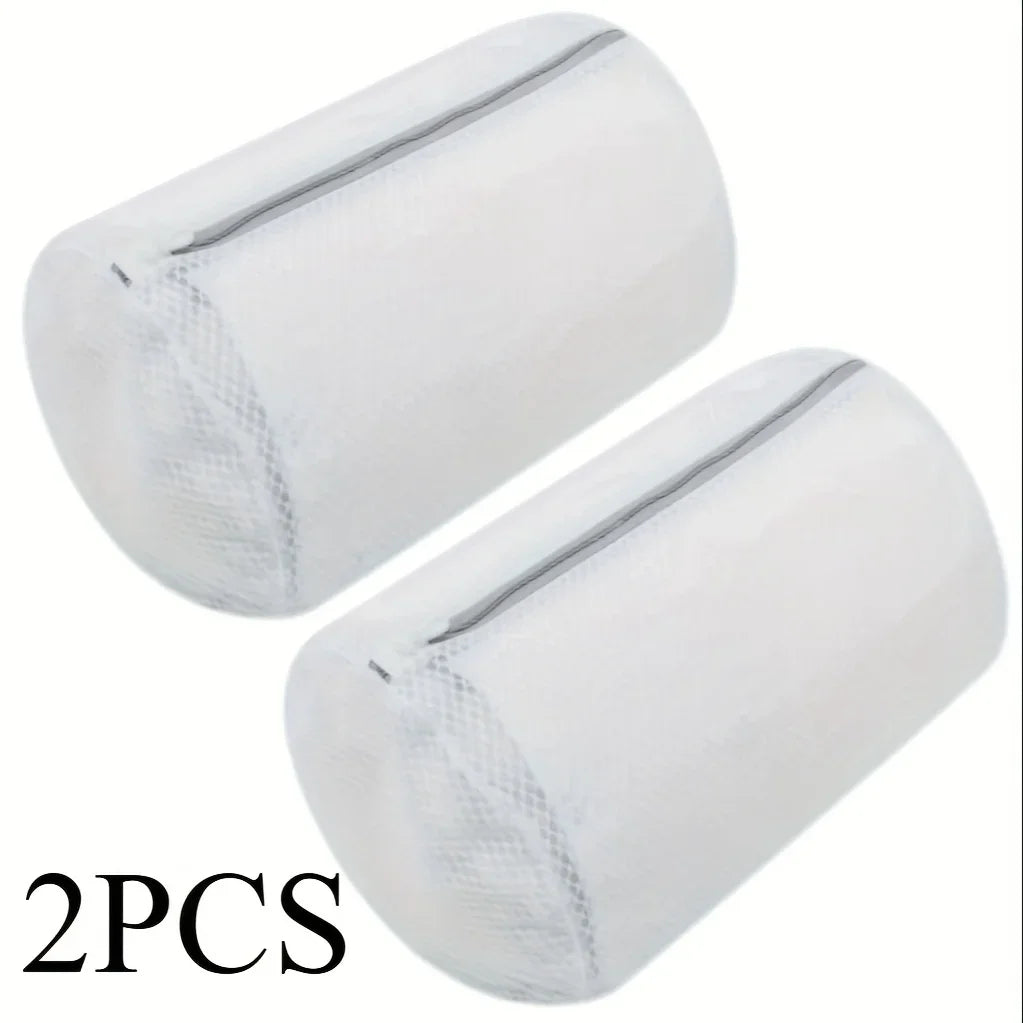 2Pcs Shoe Washing Bag Multi-functional Mesh Laundry Bag