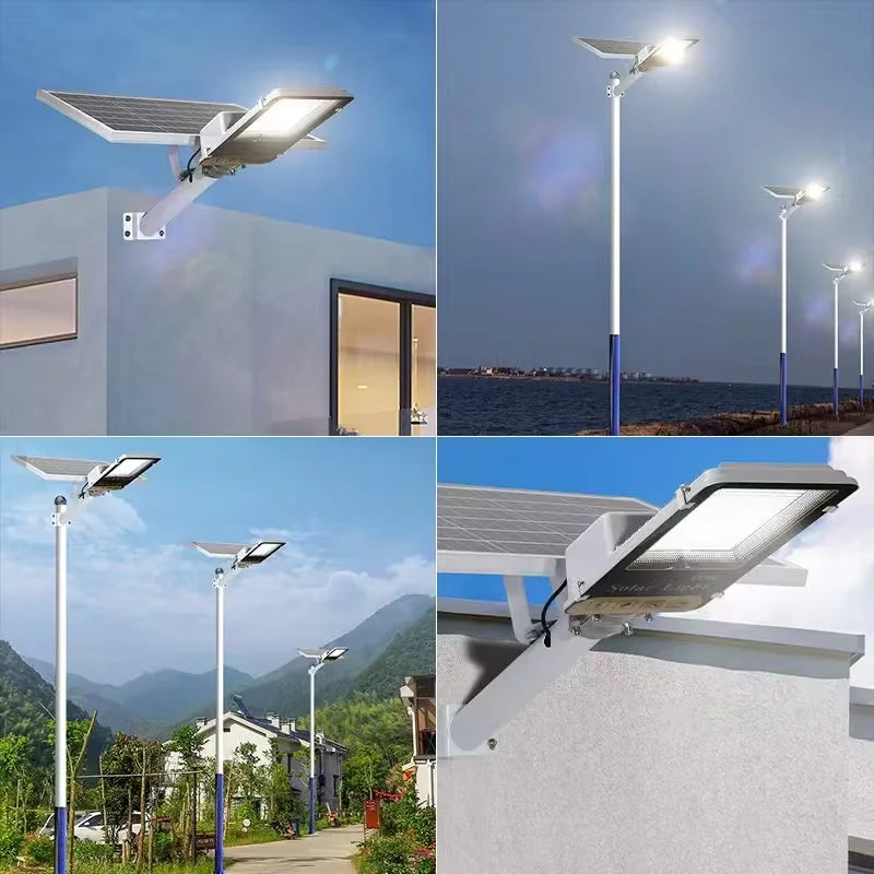 Aluminum 8000mah High Power Solar Outdoor Waterproof Wall lamp