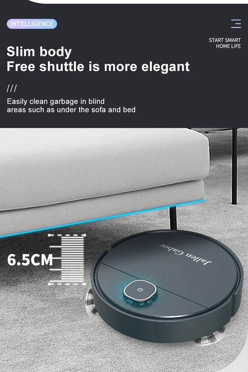 3 In 1 Wireless Vacuum Cleaner Sweeping Robots