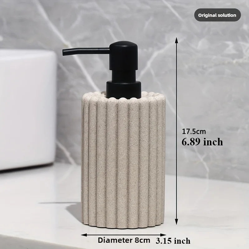 Bathroom resin bottle sets