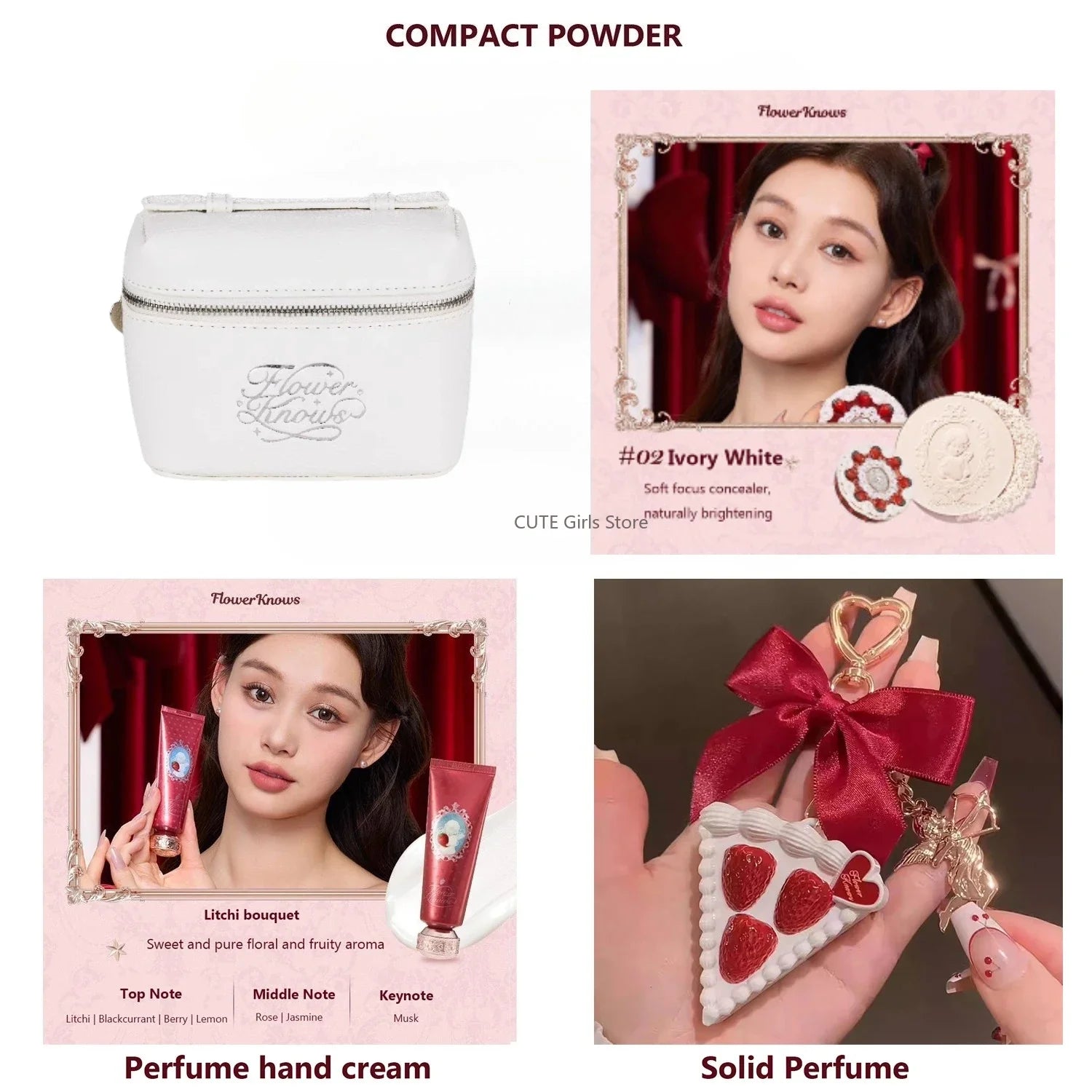 Flowerknow All In Makeup Kit