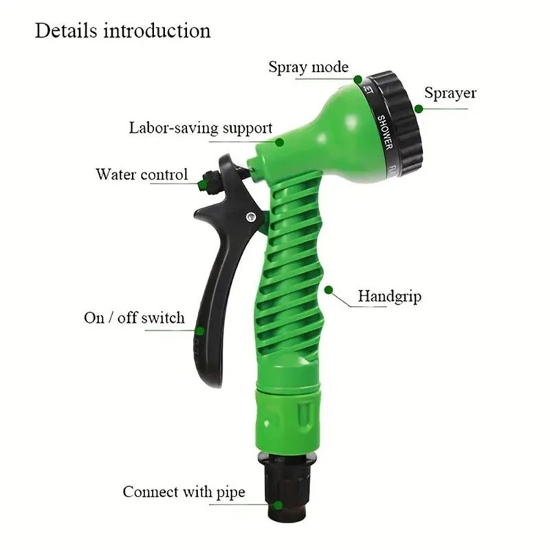 2024 Expandable High-Pressure Watering Hose