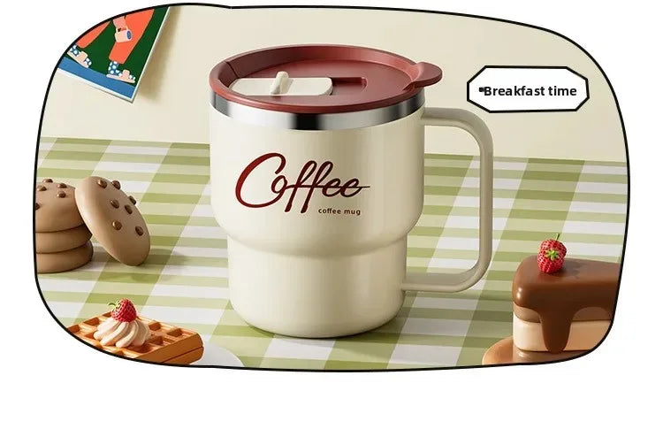 WORTHBUY 304 Stainless Steel Double Wall Insulated Coffee Cup