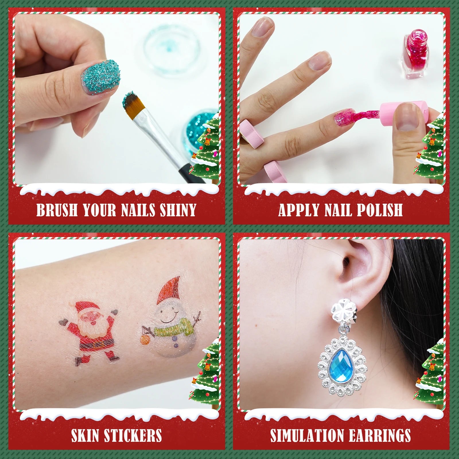 Christmas Diy Makeup And Armor Set For Children