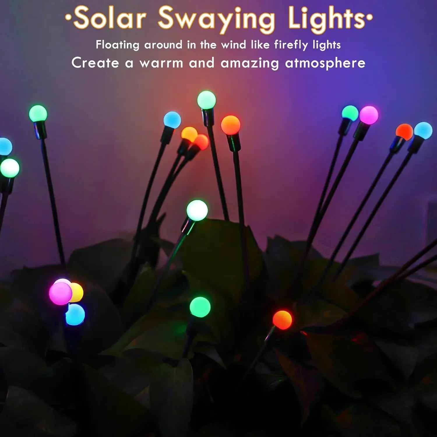 Outdoor LED Solar Firefly Lights