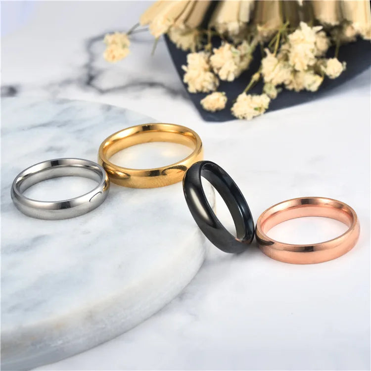Simple 6mm Titanium Ring