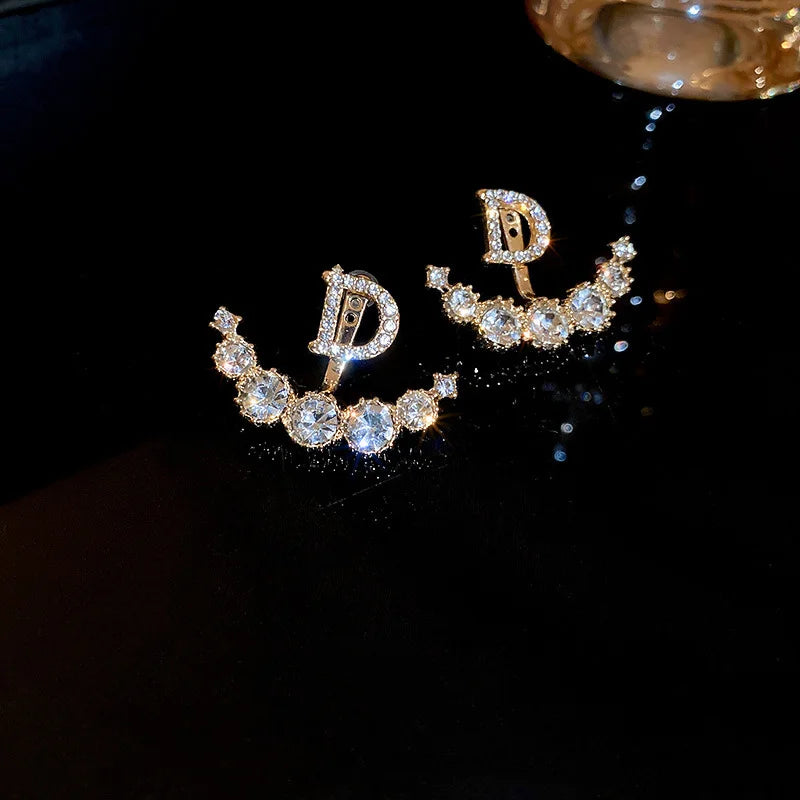 Letter D Earrings