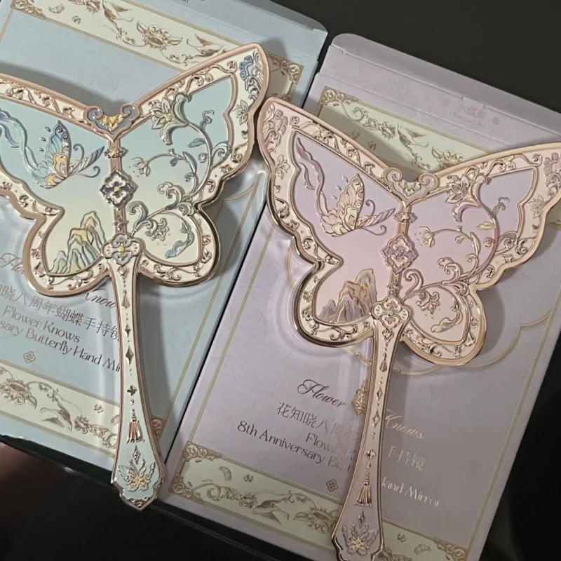 Flower Knows 8th Anniversary Butterfly Makeup Hand Mirror